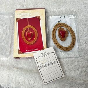 Hallmark Keepsake Adoption 2003 Ornament!
